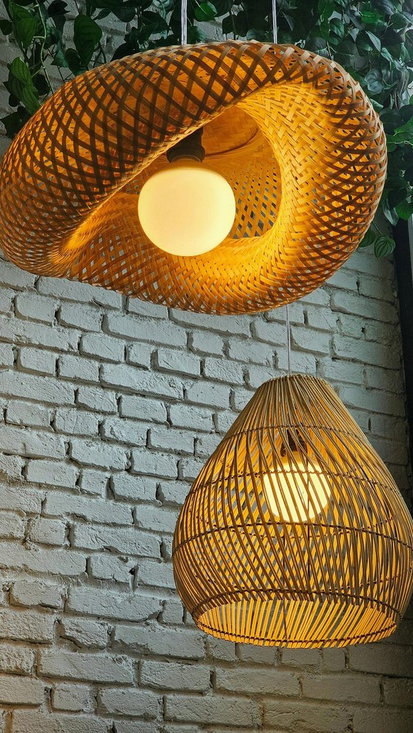 Les suspensions XXL en rotin : le choix tendance pour embellir votre intérieur